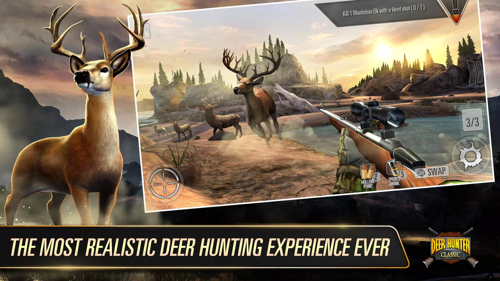 DEER HUNTER CLASSIC MOD APK Download v 3.14.0 for Android