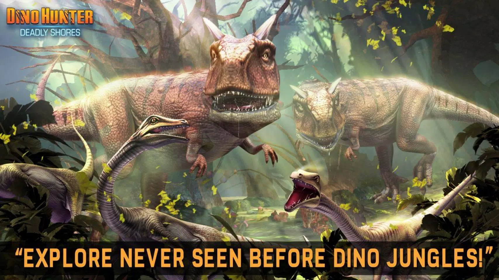 DINO HUNTER: DEADLY SHORES MOD APK Download v 4.0.0 for Android