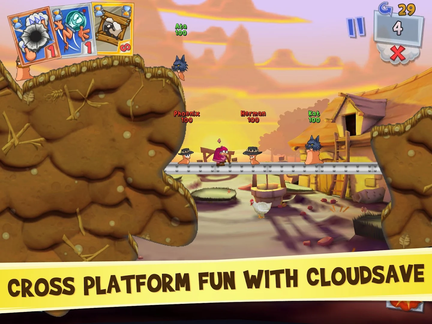 Worms 3 MOD APK Download v 2.1.705708 for Android