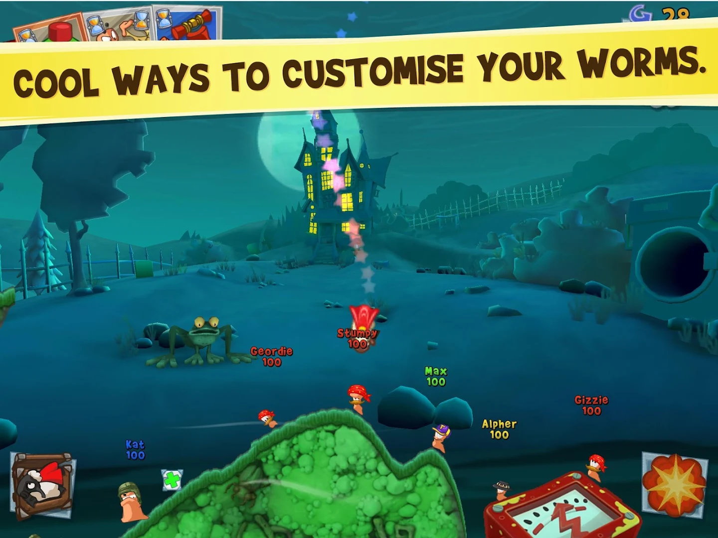 Worms 3 MOD APK Download v 2.1.705708 for Android