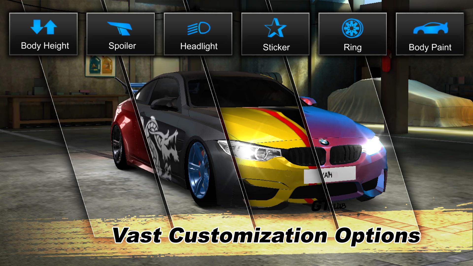 GT Club Drag Racing Car Game MOD APK Download v 1.14.52 for Android