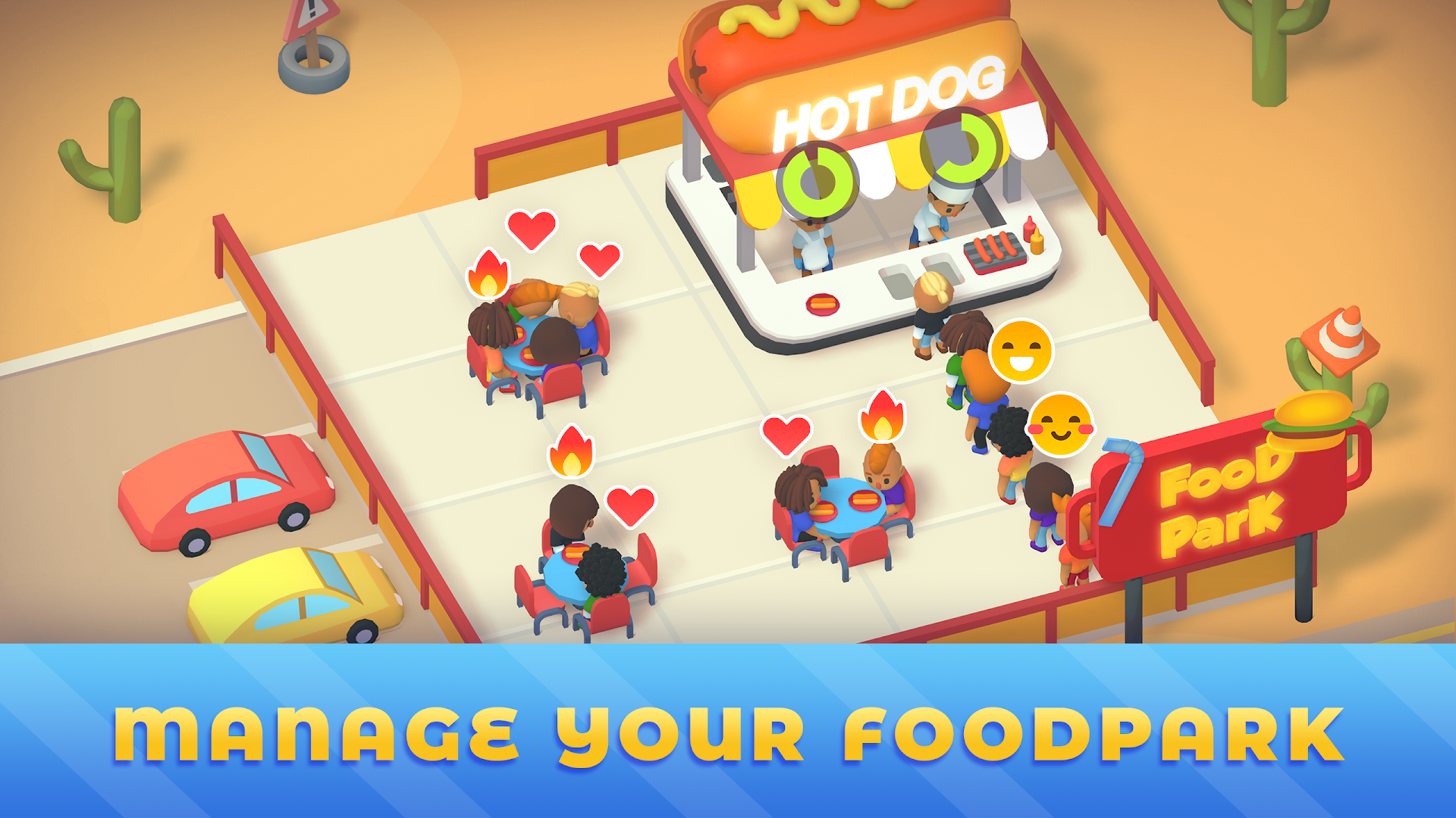 Idle Food Park Tycoon MOD APK Download v 1.4.0001 for Android