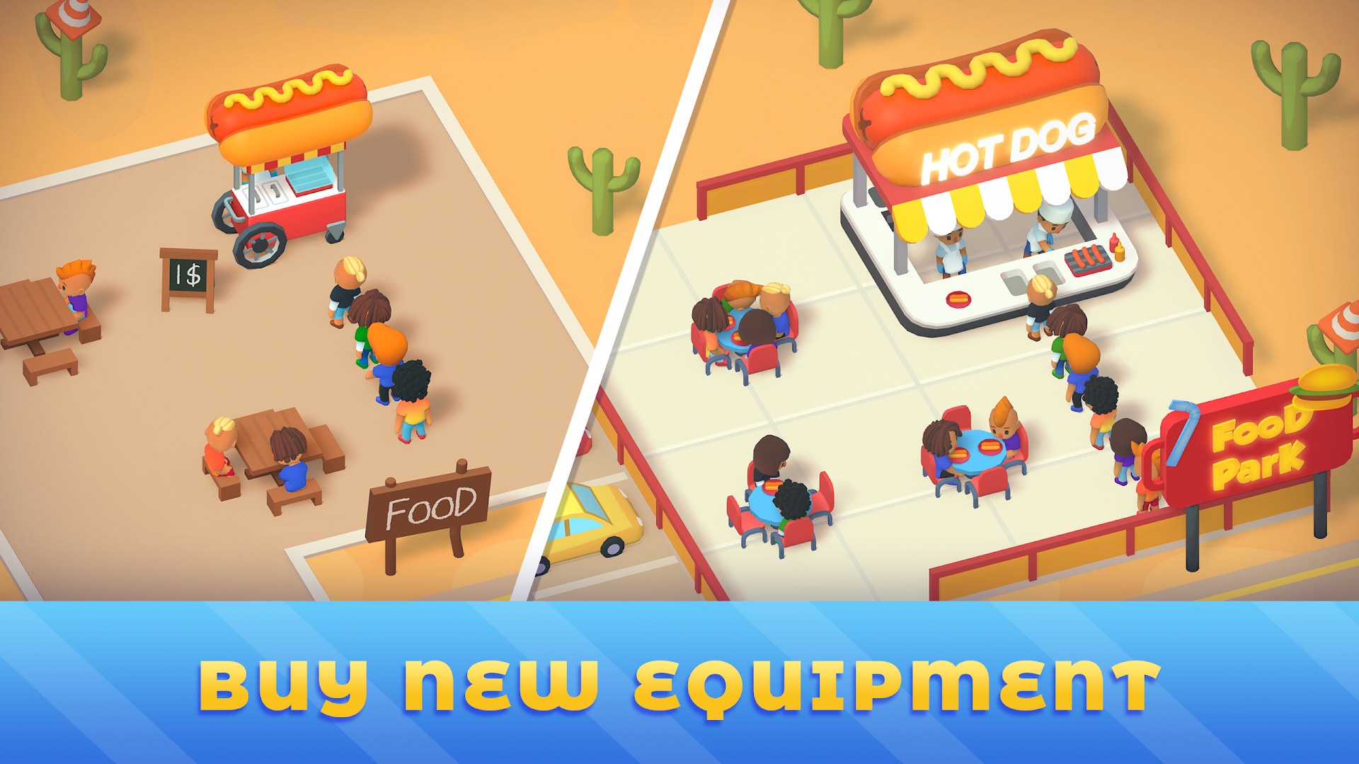 Idle Food Park Tycoon MOD APK Download v 1.4.0001 for Android