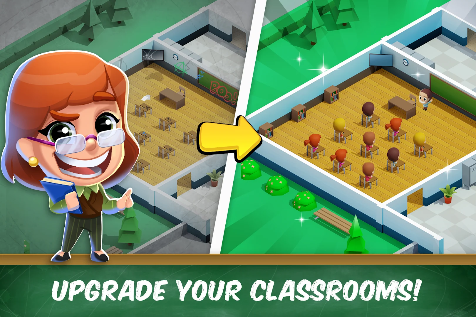 Idle High School Tycoon MOD APK Download v 1.4.0 for Android