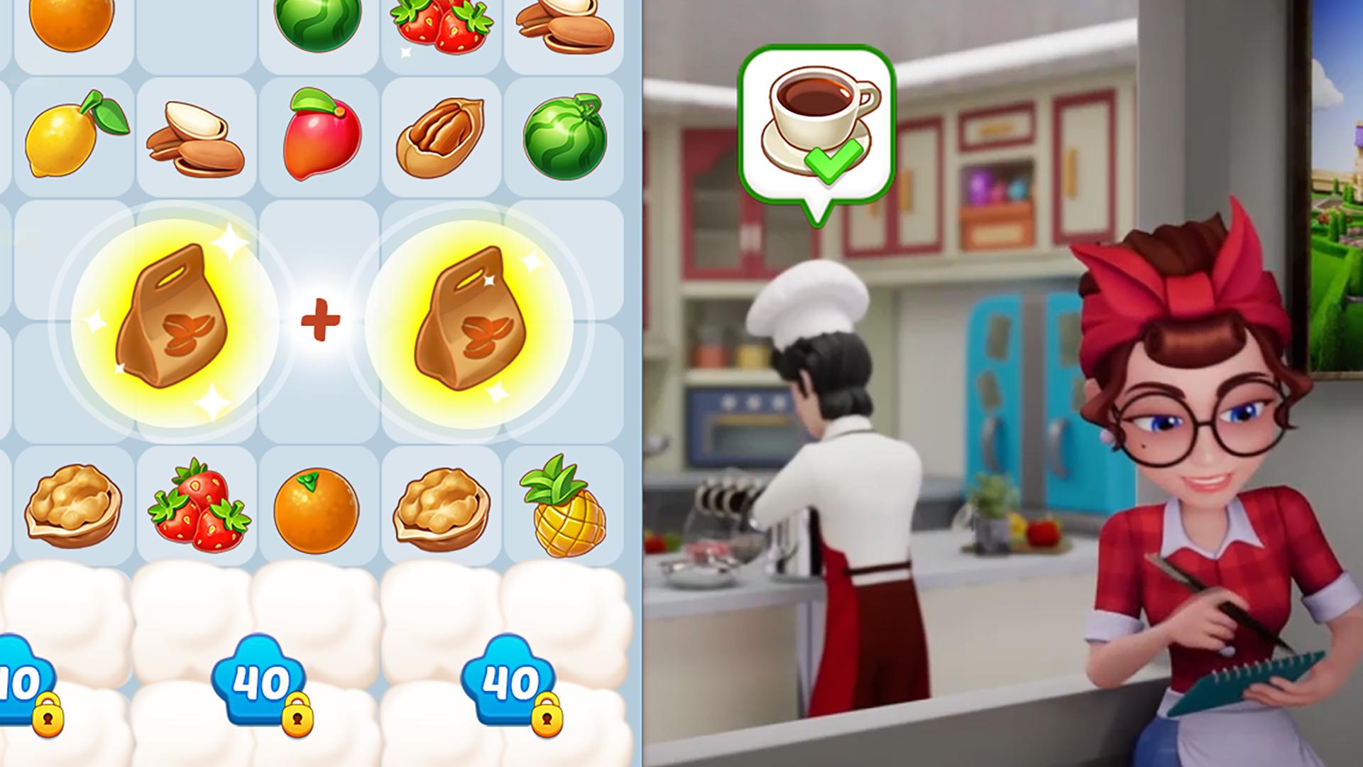 Merge Cooking:Theme Restaurant MOD APK Download v 1.1.20 for Android